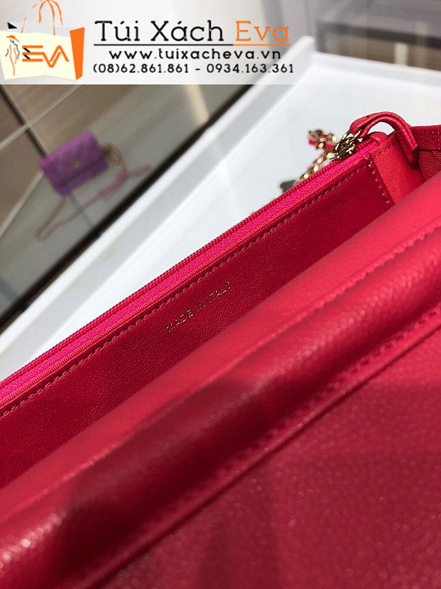 Túi Xách Chanel Woc Bag Siêu Cấp Màu Đỏ Đẹp M1794.